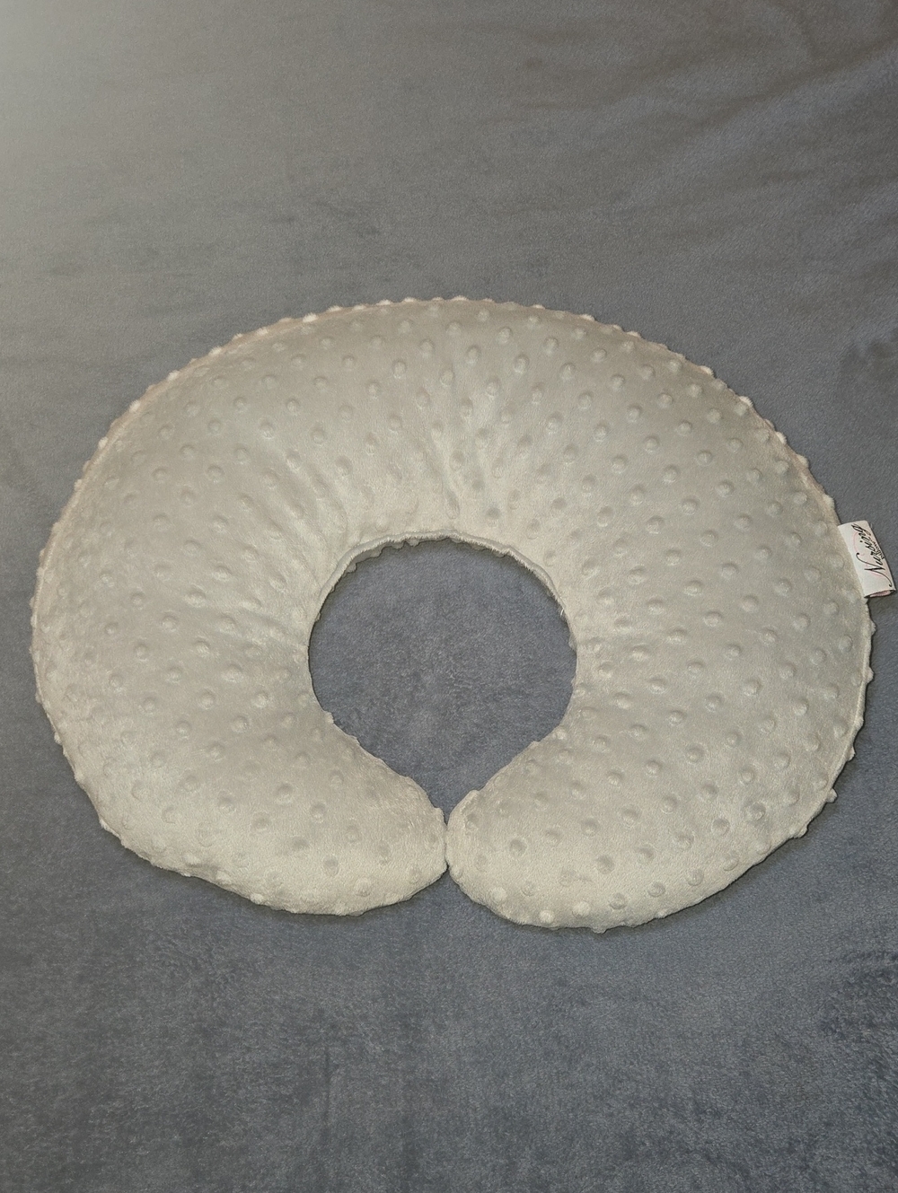Soft Grey Nursing Support Pillow